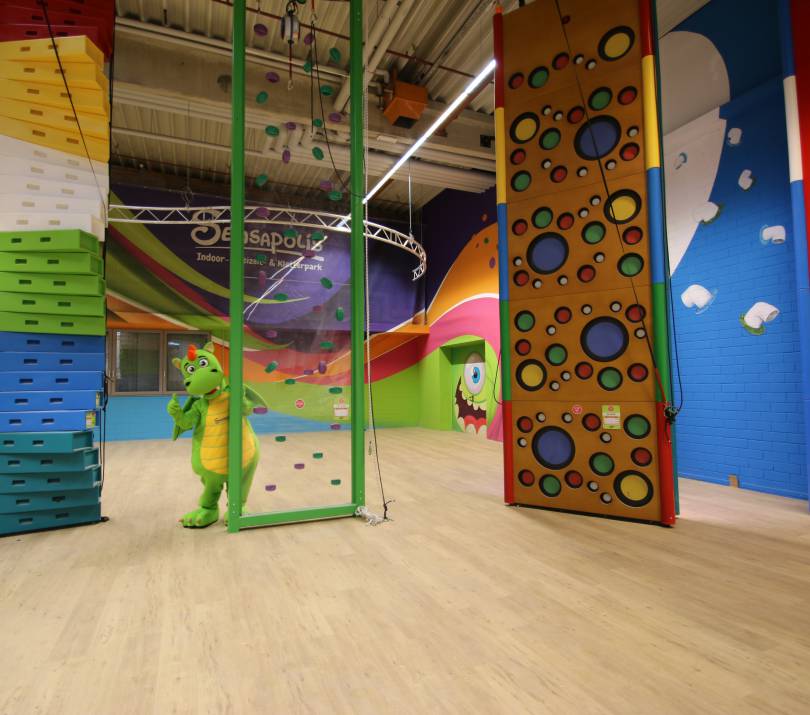 Kletterpark im Sensapolis